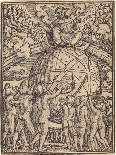 Poster Le Jugement Dernier de Hans Holbein style graffiti pour salon moderne