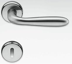 MANIGLIA PER PORTA COLOMBO DESIGN MODELLO ROBOT CD41R FINITURA CROMAT (CROMO SATINATO)