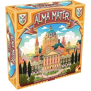 Plan B Games Alma Mater Board Game - Manage a 15th Century University! Strategic Resource Management and Recruitment Game for Kids & Adults, Ages 14+, 2-4 Players, 90-150 Minute Playtime
