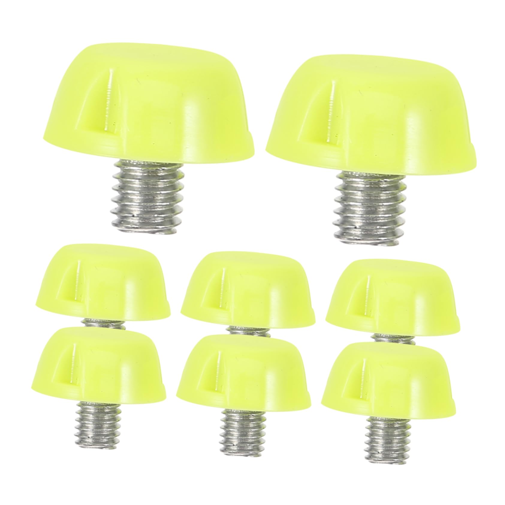 INOOMP 40pcs Replaceable Running Shoe Spikes Fluorescent Track for for Outdoor Sports Activities Damage Design for Training