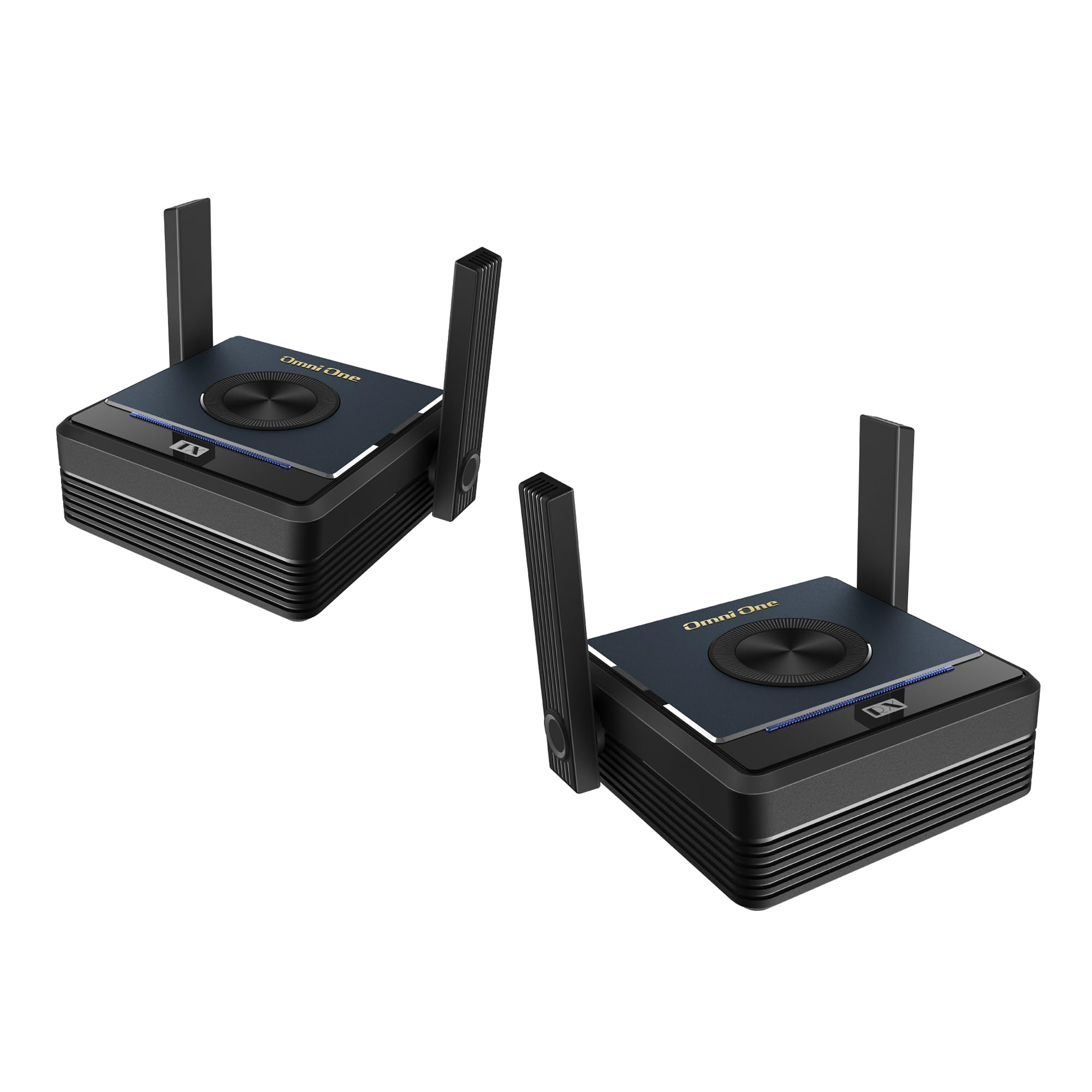 EZCast Omni One Trasmettitore e ricevitore HDMI wireless, Extender HDMI 4K, Plug & Play, nessun WiFi richiesto, fino a 800 m di distanza, bassa latenza per fotocamere, proiettori, TV e sale conferenze