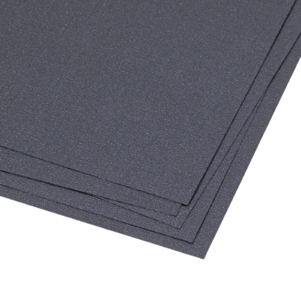 Craftelier - Set of 5 Boxes, Textured Canvas, 30 x 30 cm, Pearl Black, 30x30cm