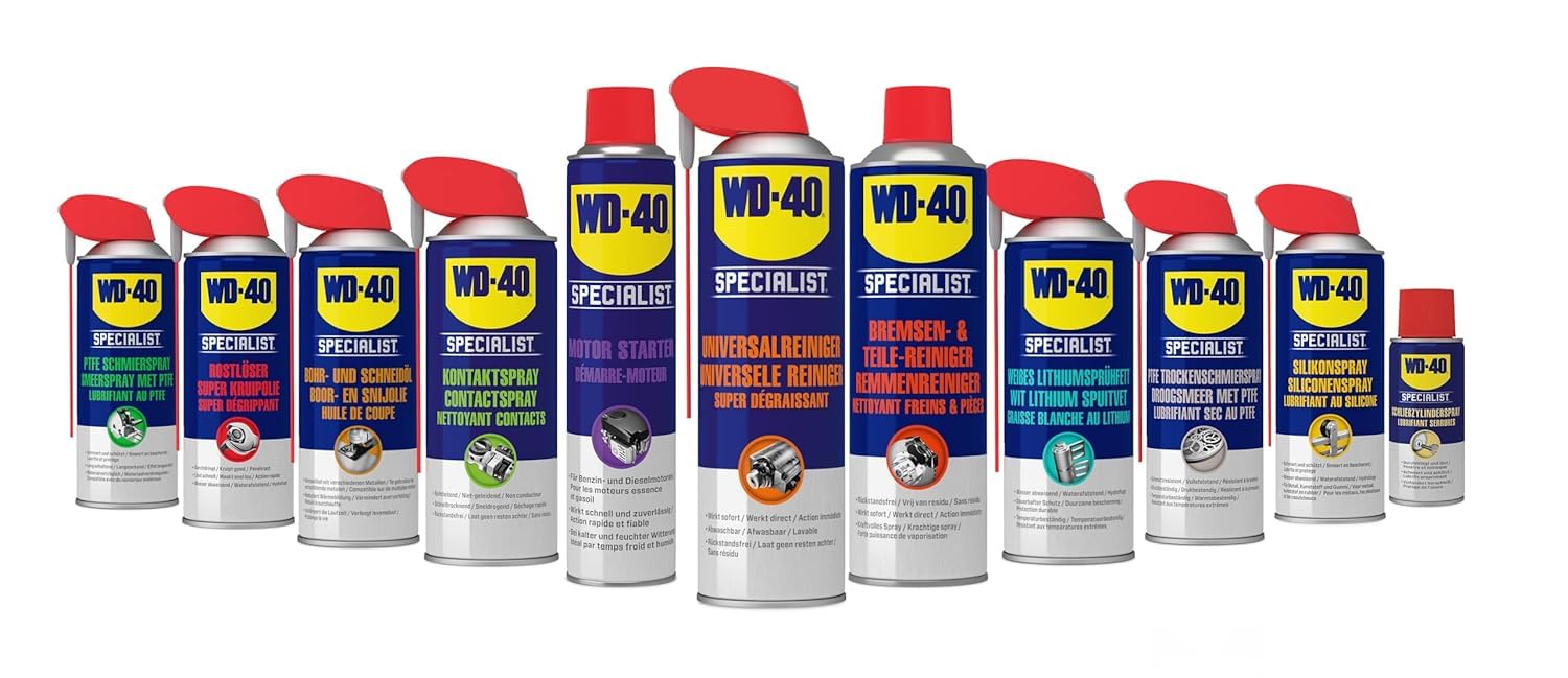 WD-40 Specialist - Aceite de perforación y corte (12 x 400 ml, lubricante, reduce el desgaste de las herramientas)