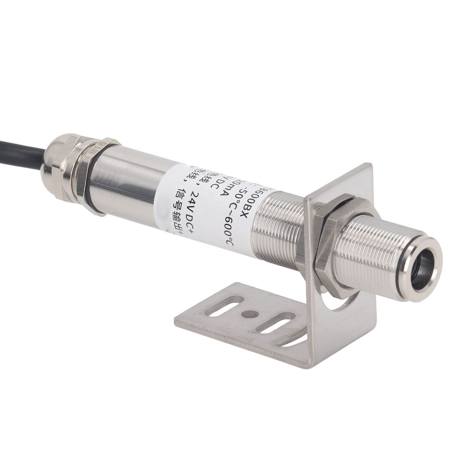 Temperatursensor Hochpräzise Berührungslose Sonde für Metallurgie DC24V -50 ℃ Bis 600 ℃ Edelstahldetektor