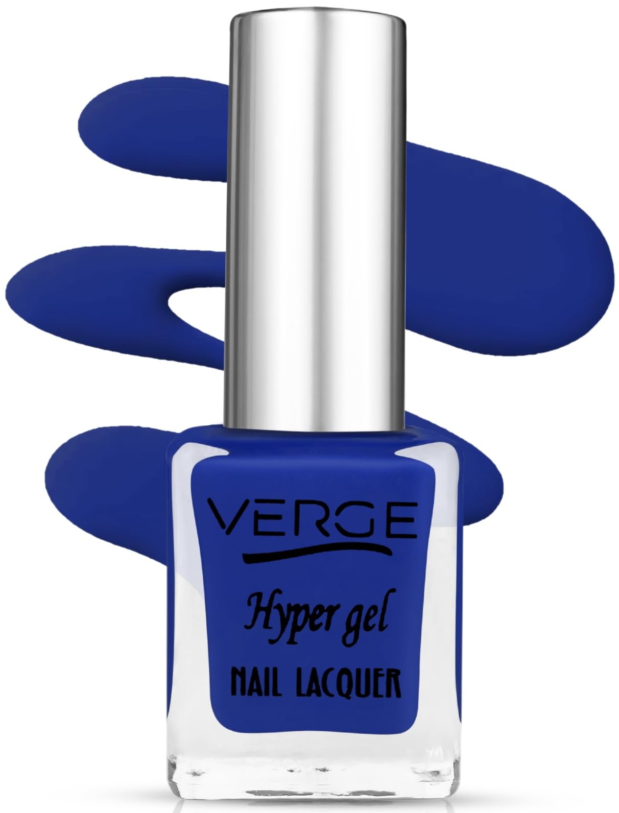 VERGE Hyper Gel Ultra Shine Luxury Nail Polish (SUPER LONG STAY WITH HD PRIME FINISH) (153;Sapphire Blue) Quick Dry & Chip Resistant,PARABEN FREE, VEGAN-image-10
