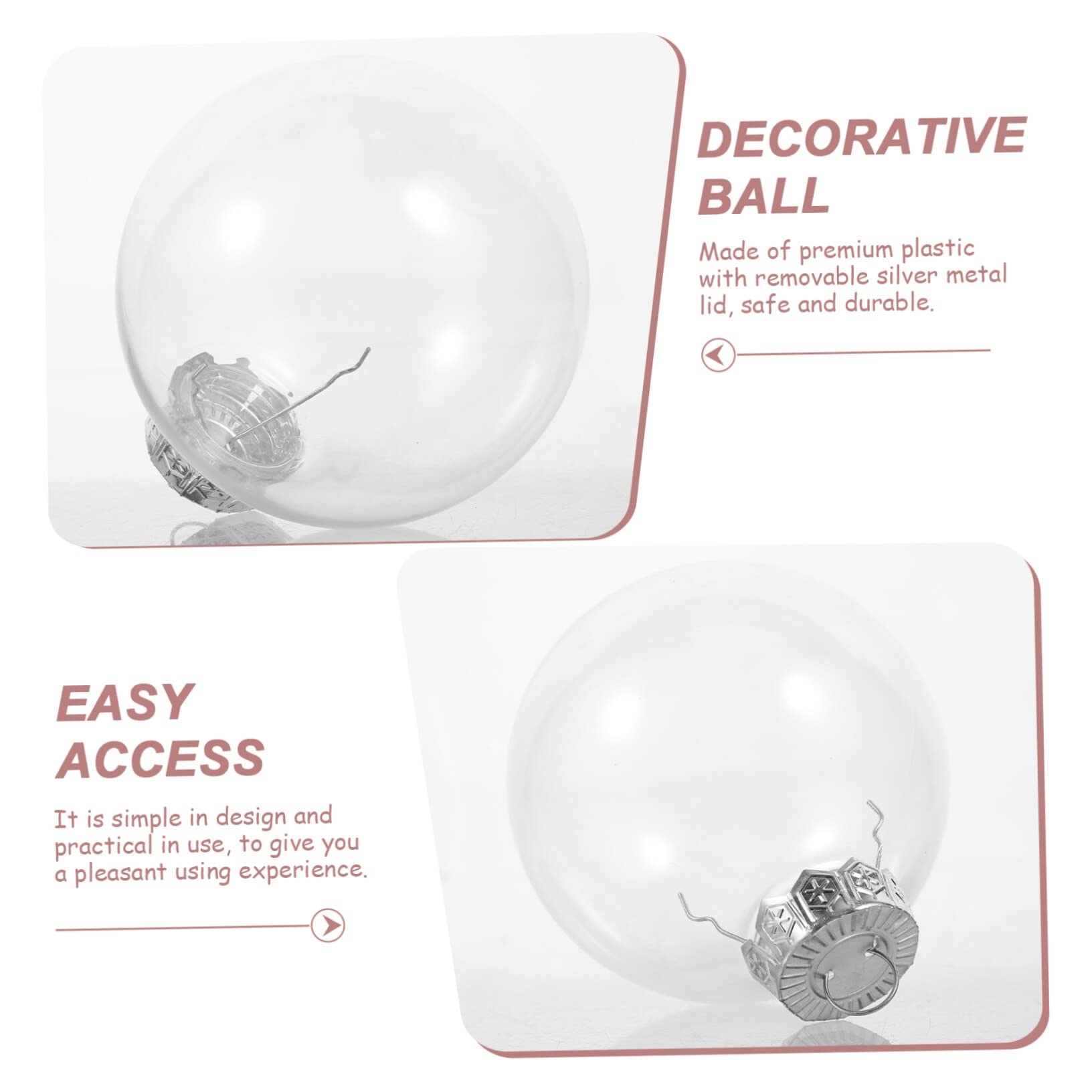 テディベアクリスマスのクリアボール テディベアクリスマスの