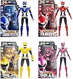 MINI FORCE 2018 New Version Miniforce X Set of 4 Bolt Semi Max Lucy Korean Robot Action Figure Blue Red Yellow Pink 6.9