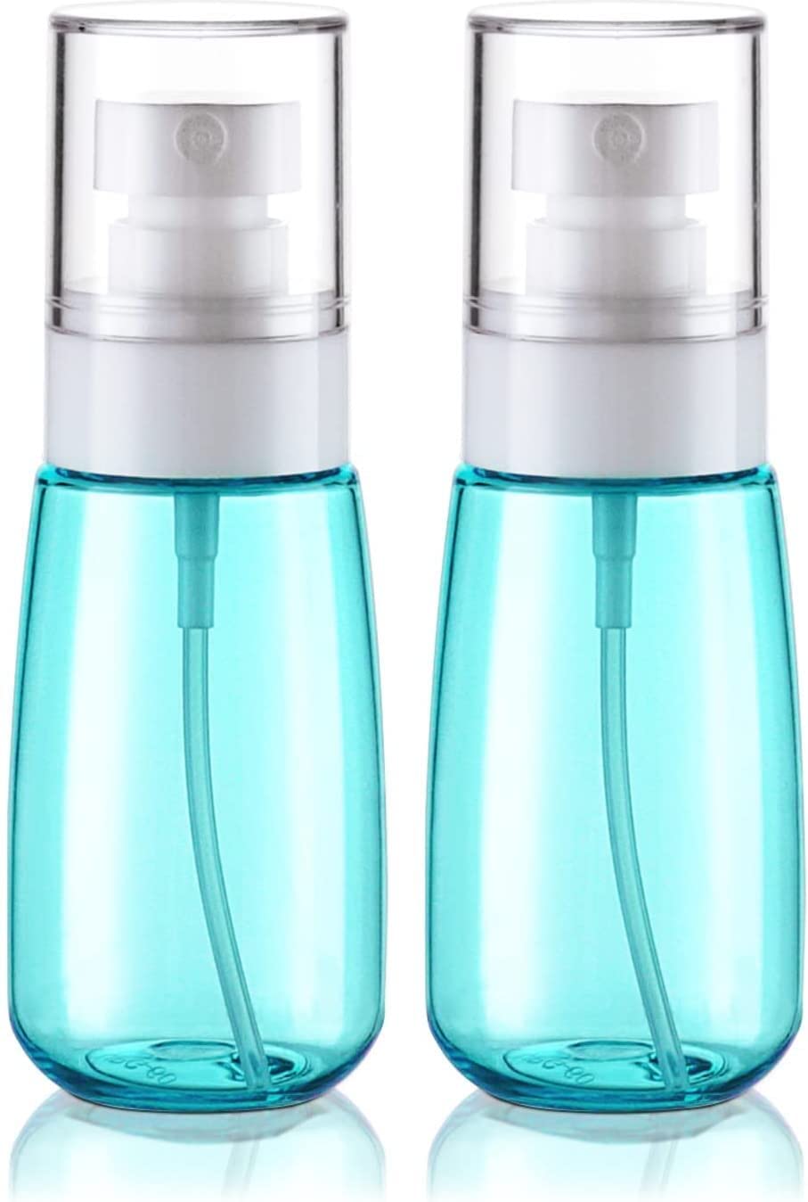 Cazuela Spray Bottle Travel Size 100ml/3oz Fine Mist Hairspray Bottle for Essential Oils, Empty Airless Makeup Face Spray Bottle Clear Refillable Travel Containers for Cosmetic Skincare Perfume (2)-image-5