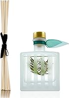 Vista 2 de LOVSPA Set de difusor de junco, difusor de aceite con aroma de abedul y pino con varillas, accesorios de fragancia para el hogar para decoración