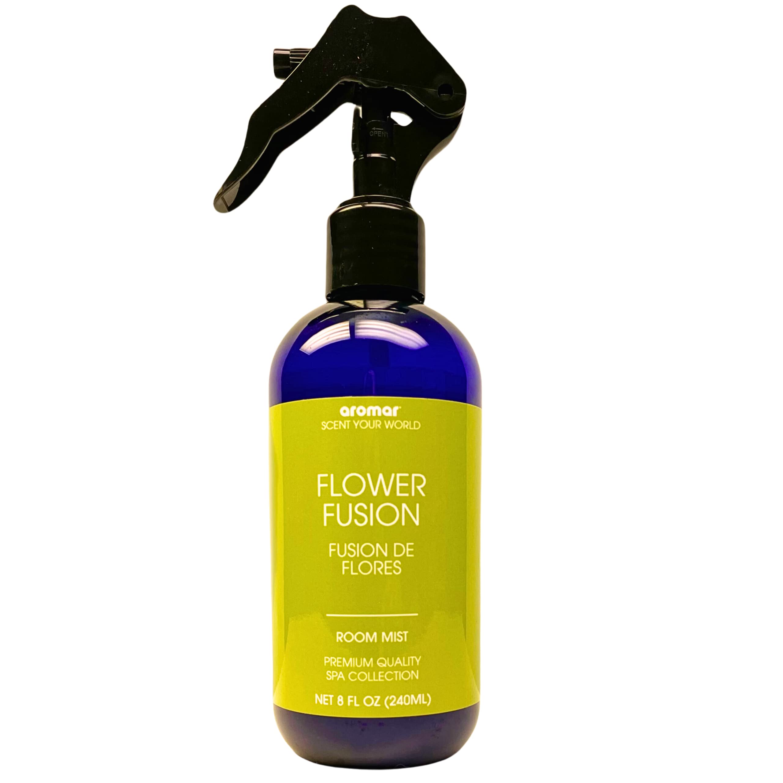 Aromar Essential Room Mist and Fabric Spray with Natural Freshener Aromatherapy for a Fresh and Rejuvenated Home 8 oz Flower Fusion
