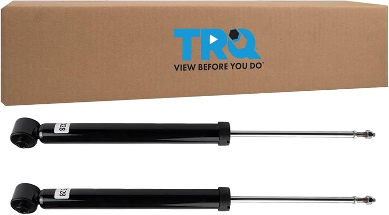 Kit de amortecedores traseiros TRQ para Hyundai Elantra, Elantra GT e Kia Forte – 2 unidades