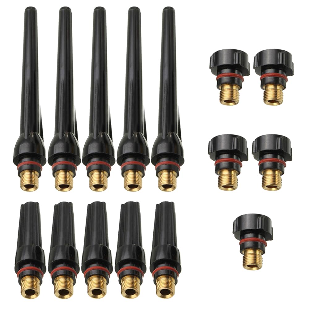 10 Pz TIG Lungo/corto Tappo Posteriore/tappo Posteriore Medio TIG Saldatura Torcia Parti 57 Y02 57 Y03 57 Y04 Per WP17 WP18 WP26 - Foto 5