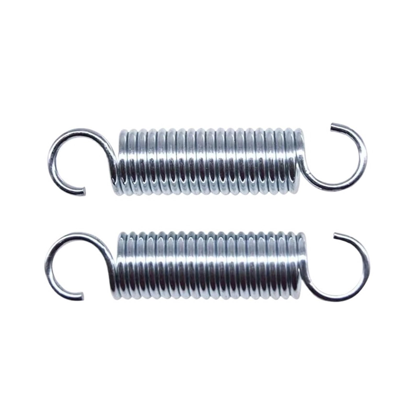 Resorte De ExtensióN Resortes de tensión retroceso con gancho en forma S acero inoxidable extensión bobina helicoidal cilíndrica(40mm (5Pcs),8MM_1.0MM)