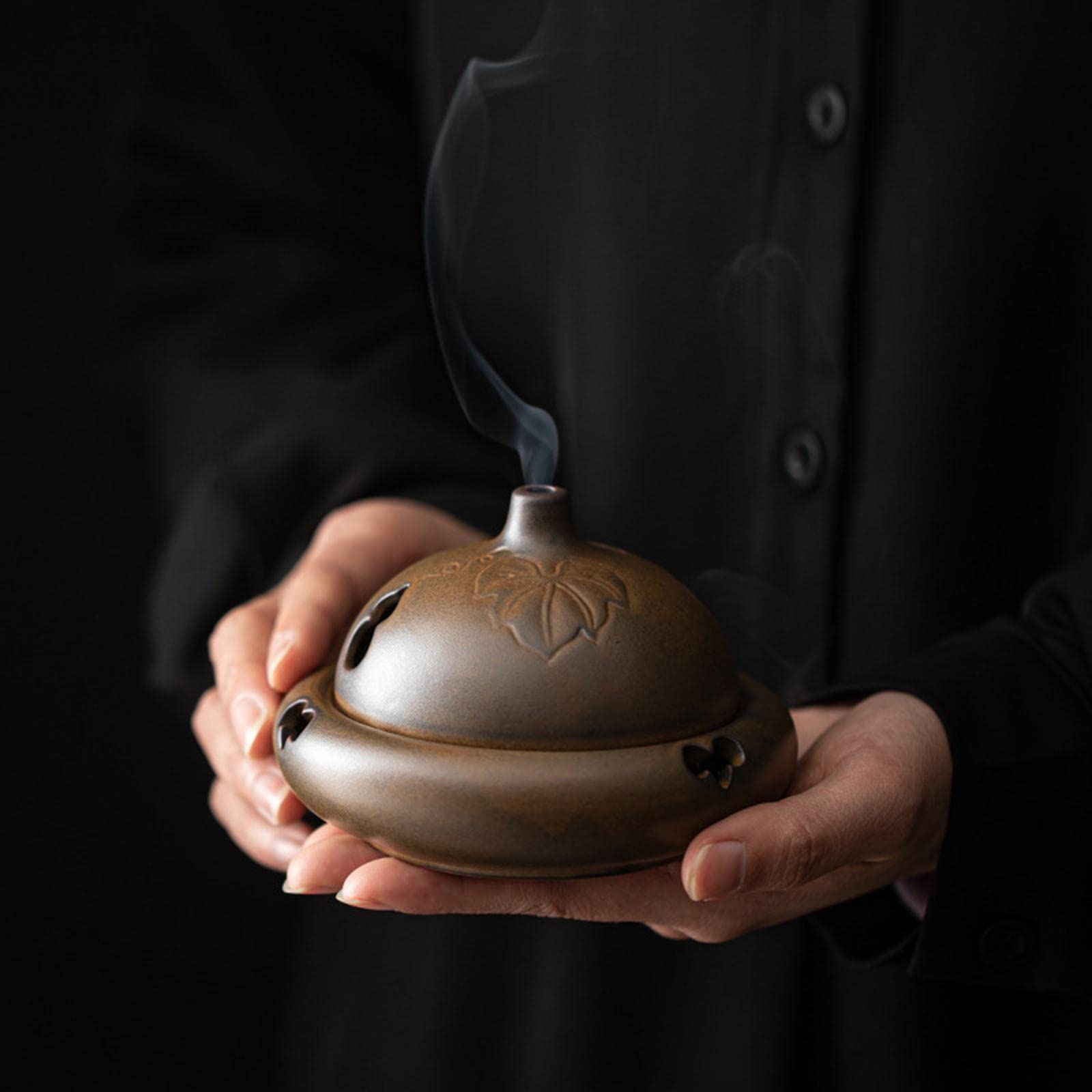 Porta incenso per bastoncini di incenso fai da te Zen ornamento per tavolo ufficio yoga SPA decorazione
