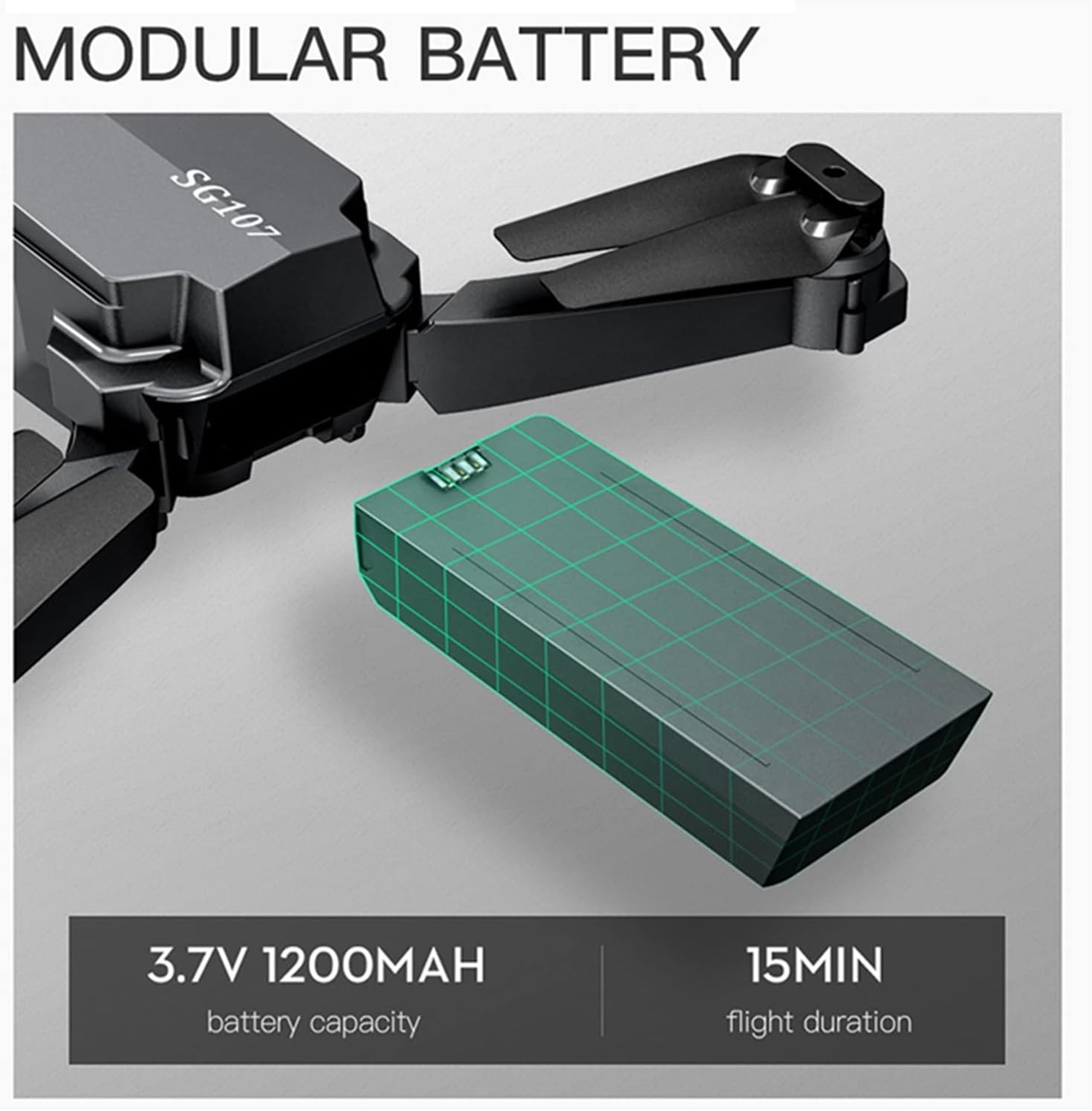 Drone Mini Drone 4K WiFi FPV Single Camera Drone Profesional Dual Camera Optical Flow 50X Time Zoom Quadcopter RC Dron One Key Take Off/Landing (Color : Single Camera 1B FB Size : 1)