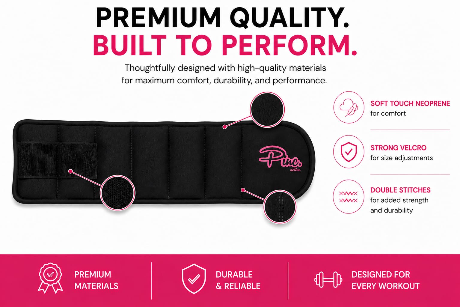 HEALTHYMODELLIFE Set di pesi per caviglie – 0,2 kg, 0,5 kg, 0,9 kg, 1,4 kg, 1,8 kg, 2,3 kg, 3,6 kg e set regolabili – per donne, uomini e bambini – per allenamento a casa, pilates, yoga, boxe, danza e