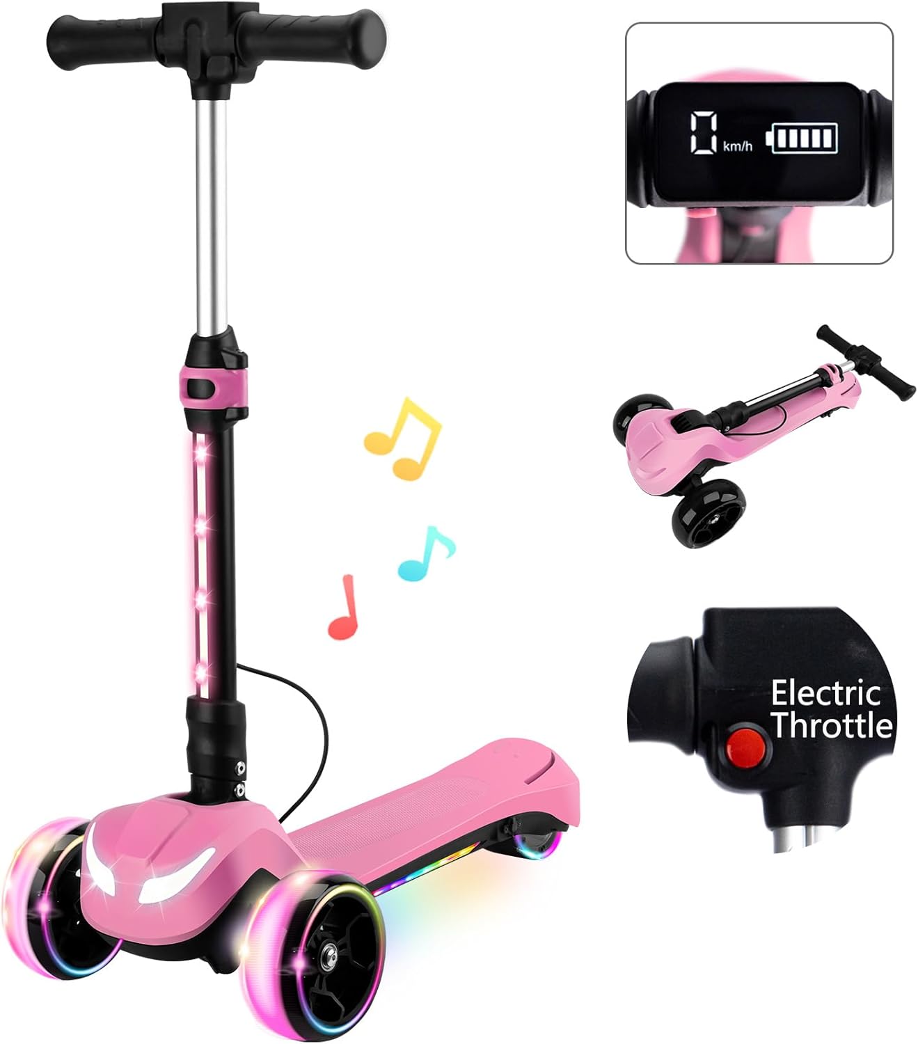 24V Electric Scooter for Kids w/ Bluetooth product image
