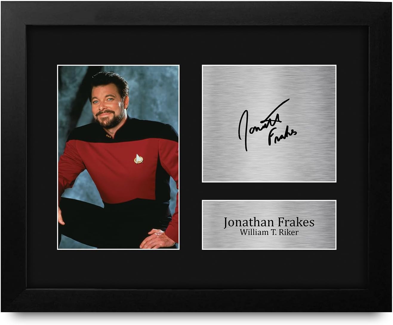 Amazon.com: HWC Trading Jonathan Frakes Star Trek William T Riker ...