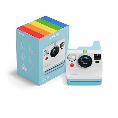 Polaroid Now 3rd Generation I-Type Instant Film Camera - Artic Blue - Camera Only No Film (9157) - Camera Only - Artic Blue