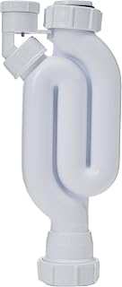 McAlpine X10V Straight Through Anti-Syphon Trap, White