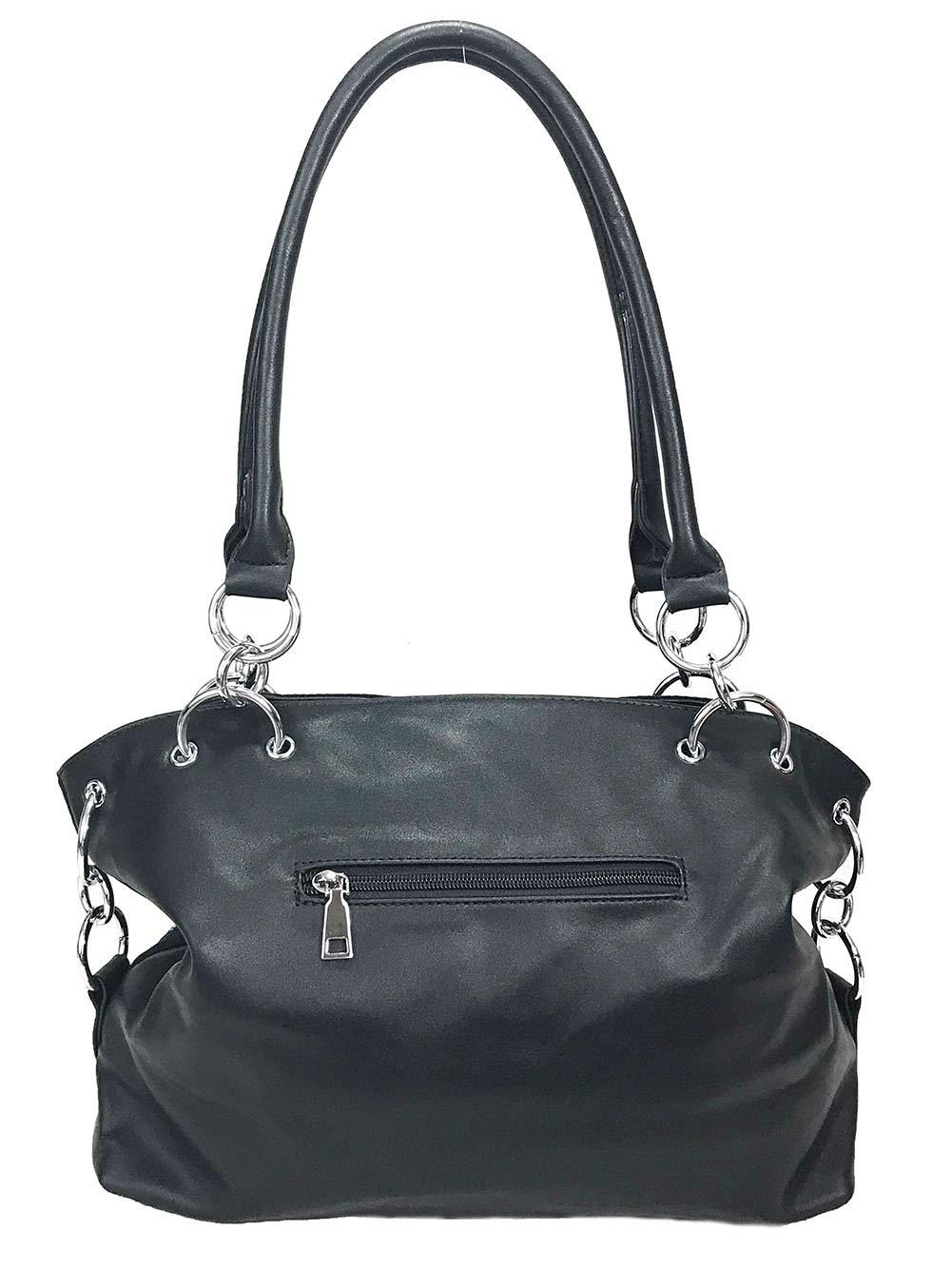 ZZFAB Laser Cut Bling Purses Double handle purse