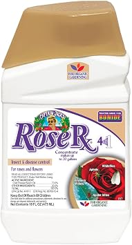 Bonide Captain Jacks Rose Rx 4-in-1 Insect & Disease Control, 16 oz Concentrate Neem Oil for Organic Gardening
