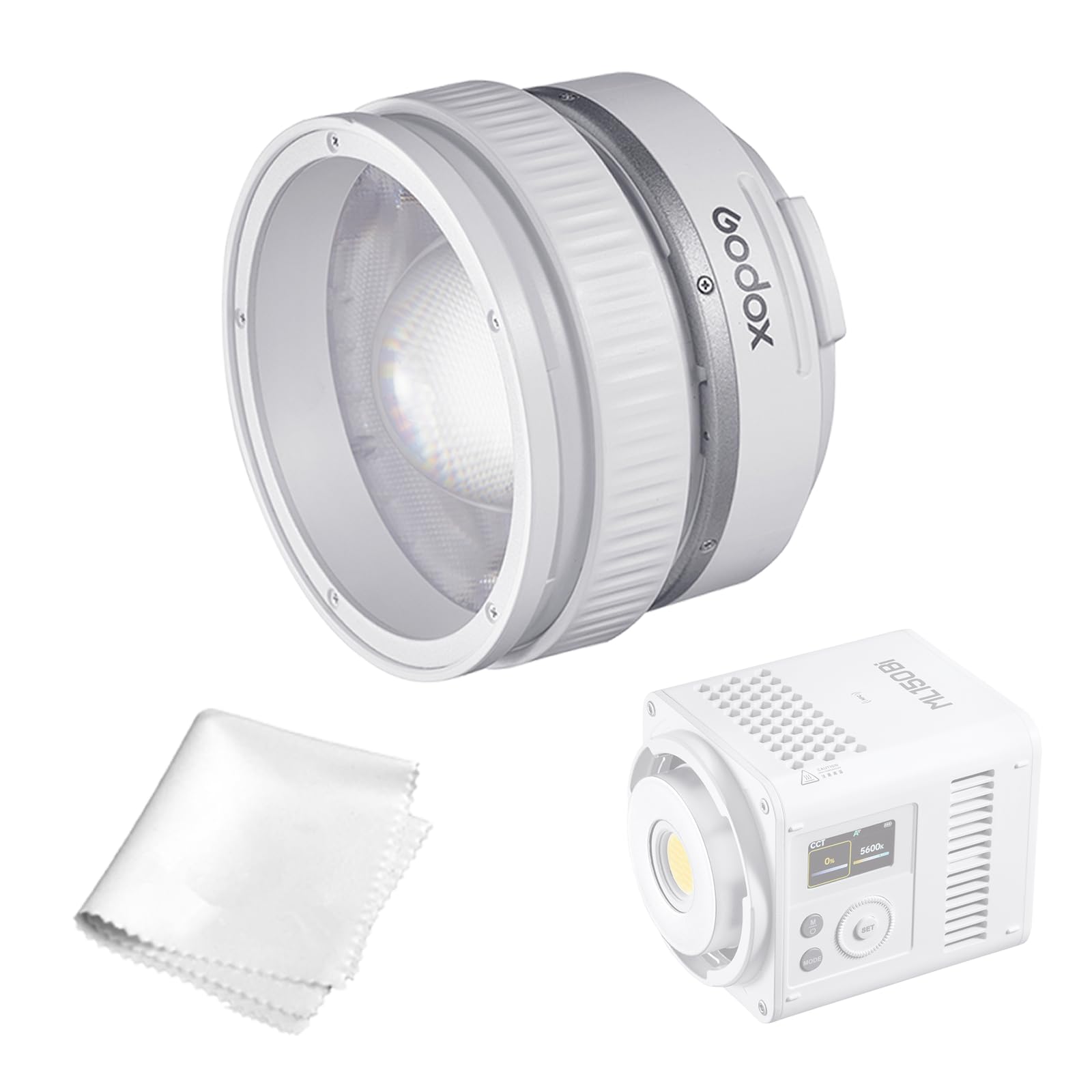 Godox ML-Z - Reflectores de lente para proyectores de vídeo LED con montura Godox modificador de haz enfocado compatible con ML100Bi ML100R ML80Bi ML150Bi ML60 ML30 y más