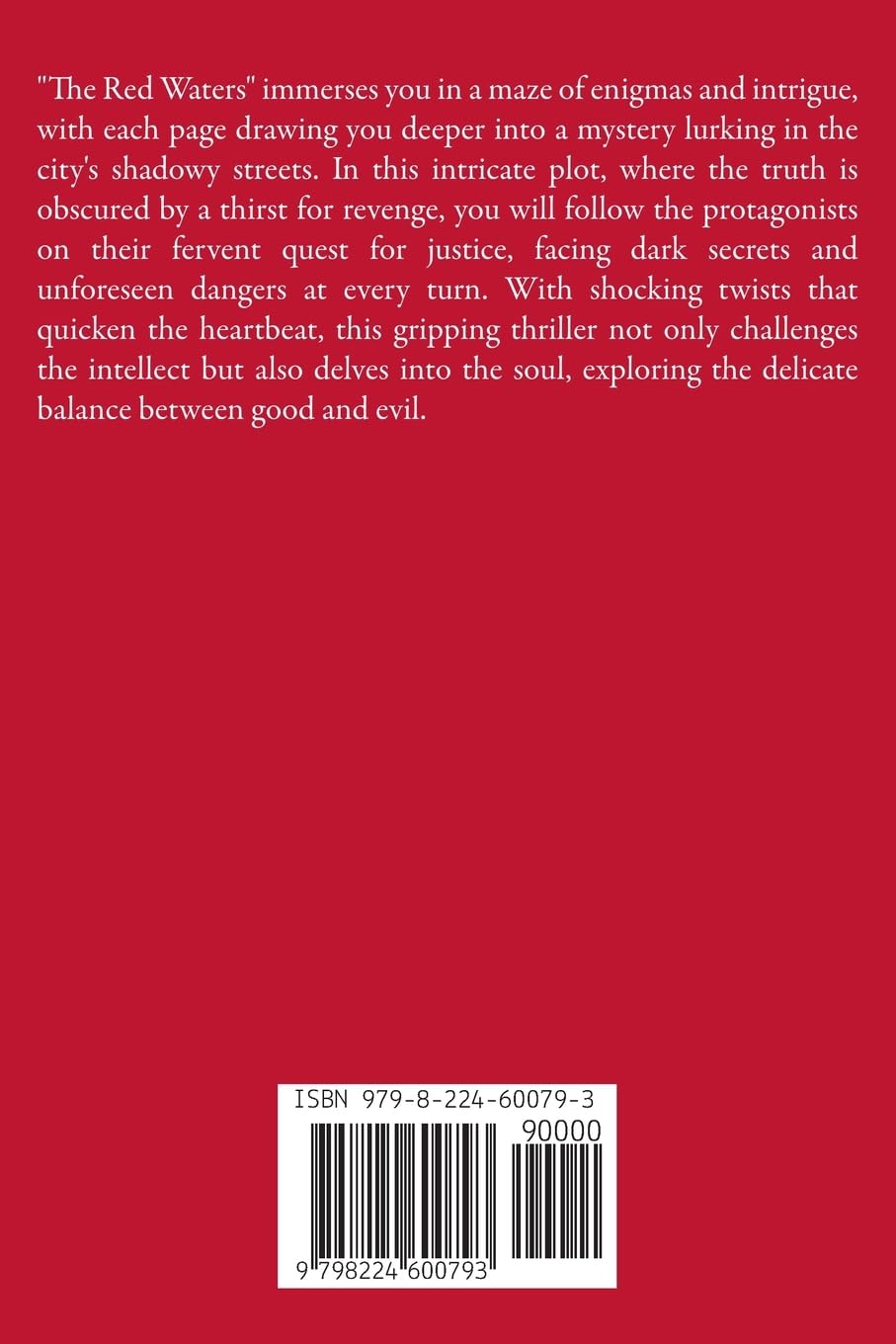 The Red Waters: Crime Novel between Mental Manipulation and Hypnosis
