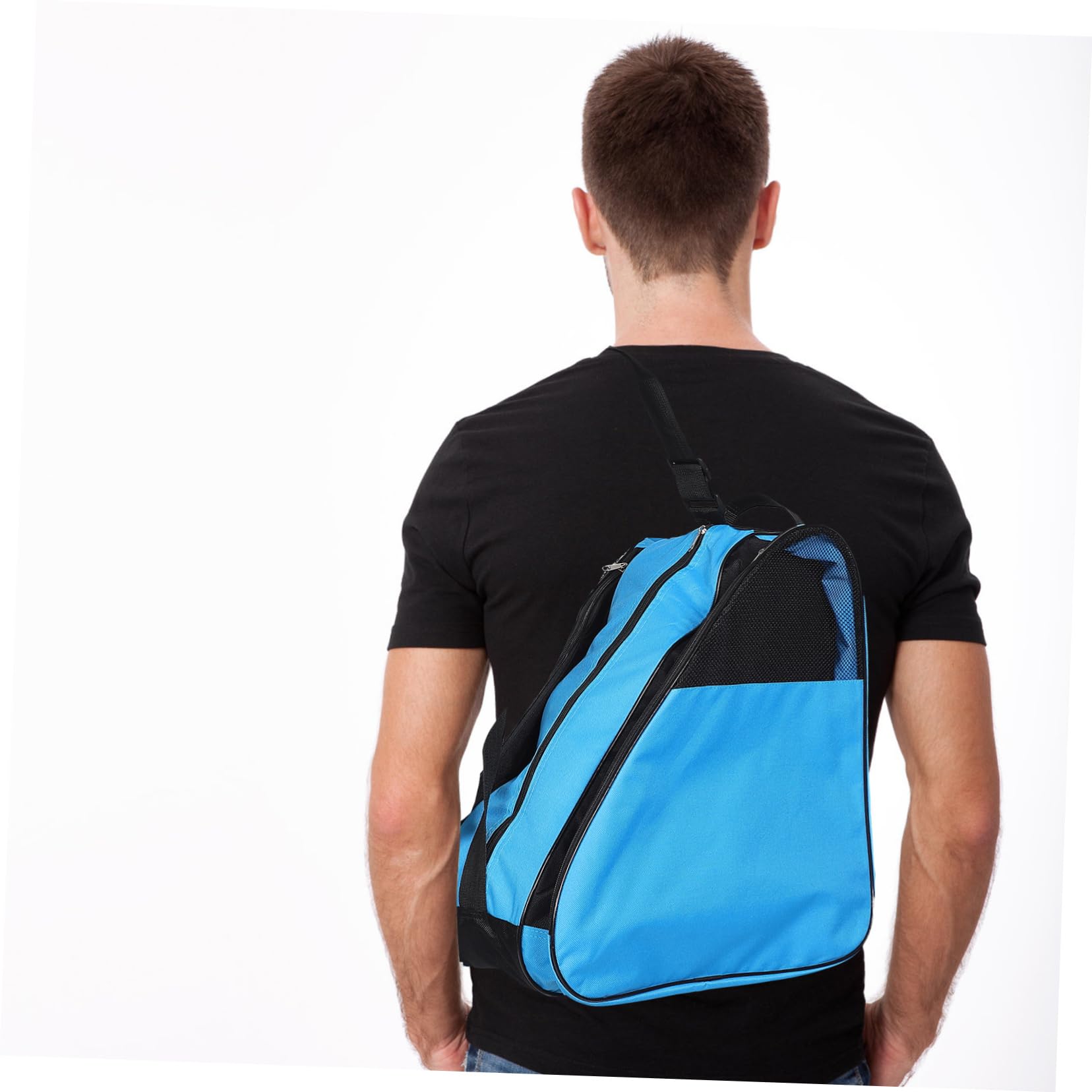 ibasenice Er Borsa Per Pattini Con Cerniera Er Borsa Per Pattini Er Borsa Per Il Trasporto Er Schienale In Er Accessori Borsa Per Pattini Er Borsa A Tracolla Borsa Per