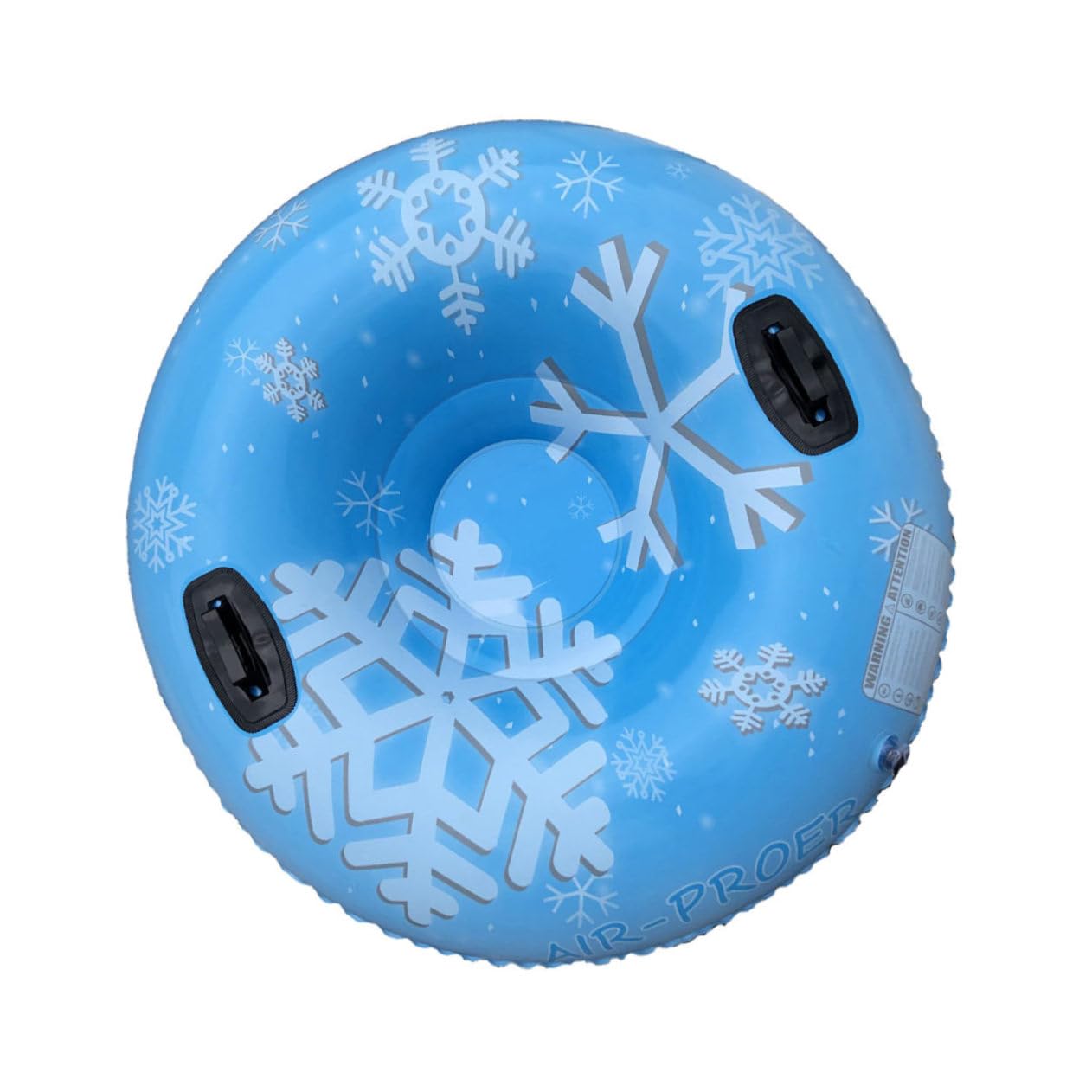 BESPORTBLE PVC Inflatable Skiing Tube Winter Sled Safe for Boys and Girls Reinforced Grip