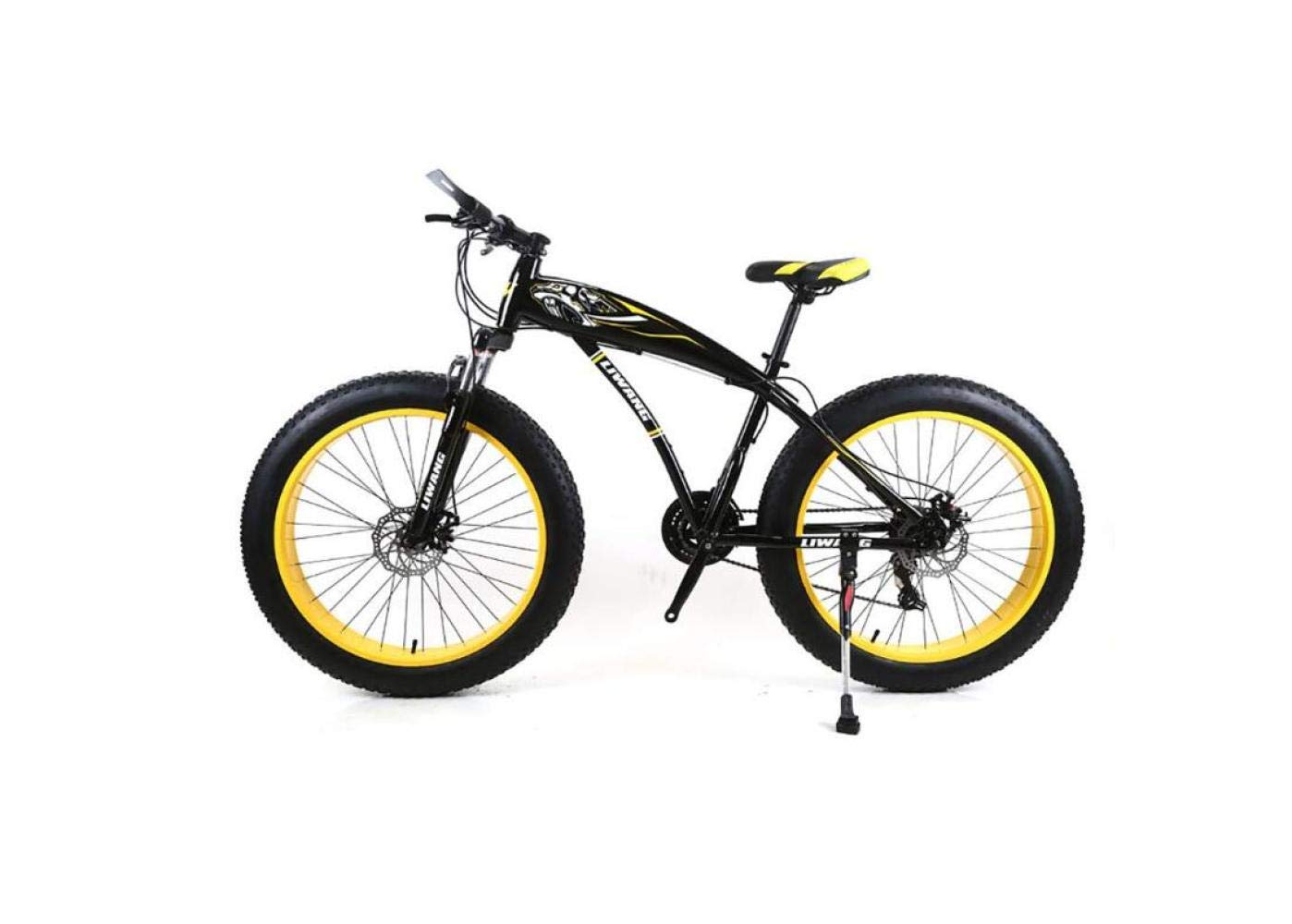 Rower górski męski 21.07.24/27 prędkości, 26", Fat Tire Road, pedały z hamulcami tarczowymi i sprężynami