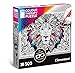 Clementoni- Lion Puzzle 3D, 500 Piezas, Multicolor (35051.3)