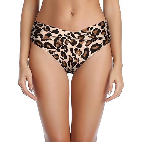 Leopard Bikini Bottom: Unleash Your Wild Side with Style