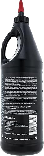 Miniatura 4 de Can-Am Aceite de engranaje sintético OEM XPS 75W-140 1 cuarto de galón, 9779160