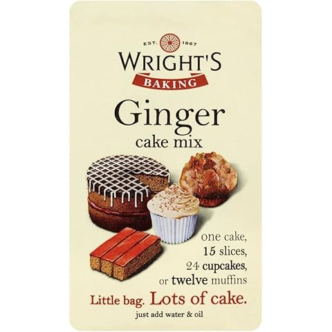 Wright's Baking Ginger Cake Mix with Spices Cover
