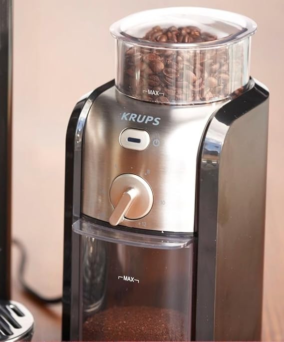 Krups Coffee Grinder Gvx242 Krups 100 W Millstones Grinding System Amazon Co Uk Home Kitchen
