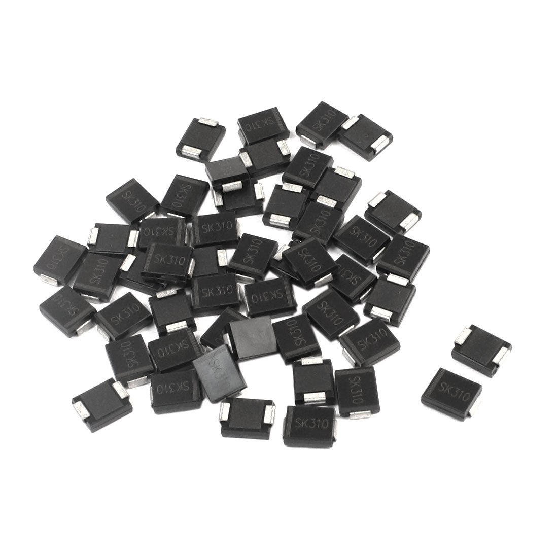 MIELEU DO-214AB 100V Diodos 3A SMT SMD Rectificador Schottky Diodo Schottky Diodos SK310-C 50pcs