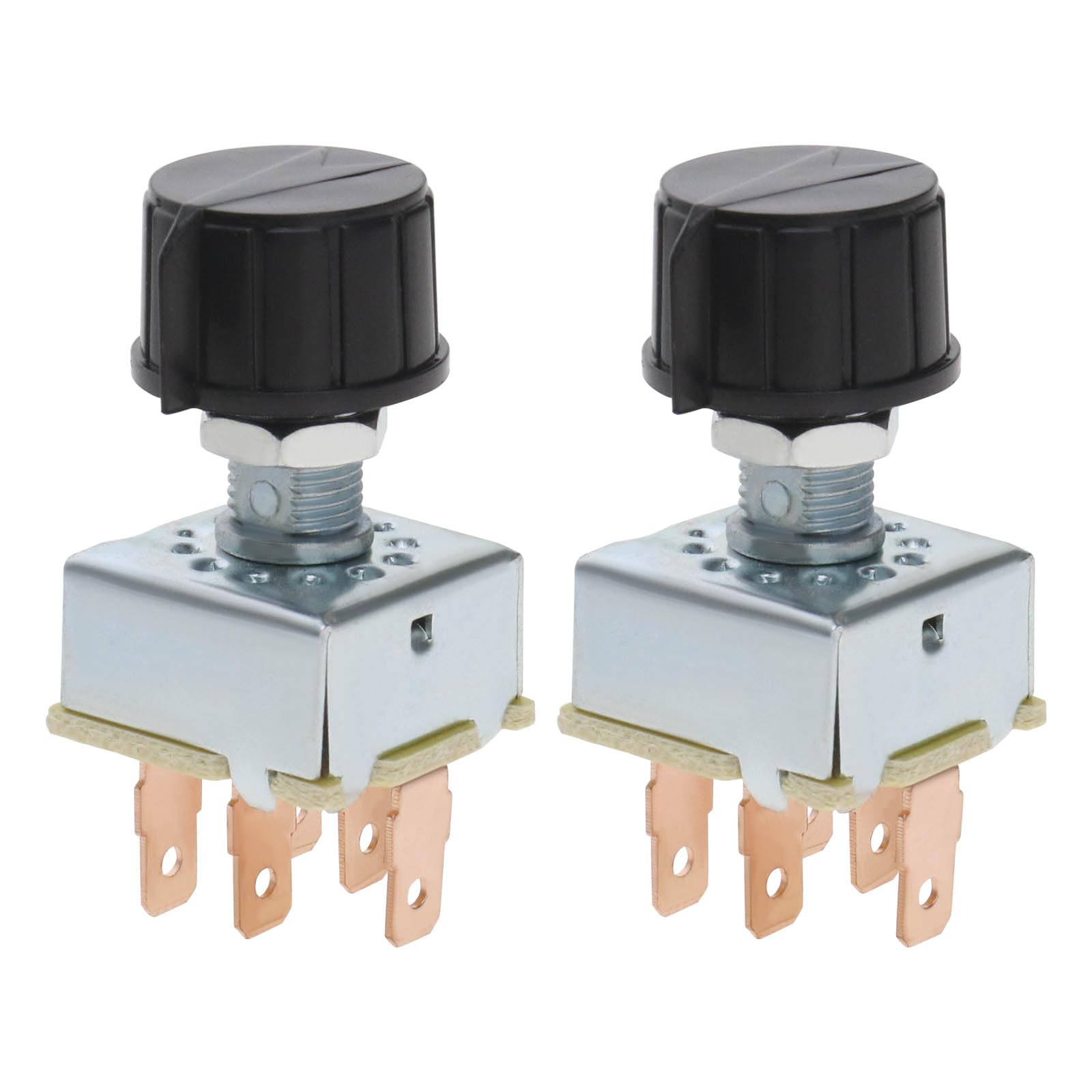 Interruttore Ventilatore Aria Condizionato Auto Joyzan - Controllo Rotativo A 3 Velocità 12V Universale - Foto 5