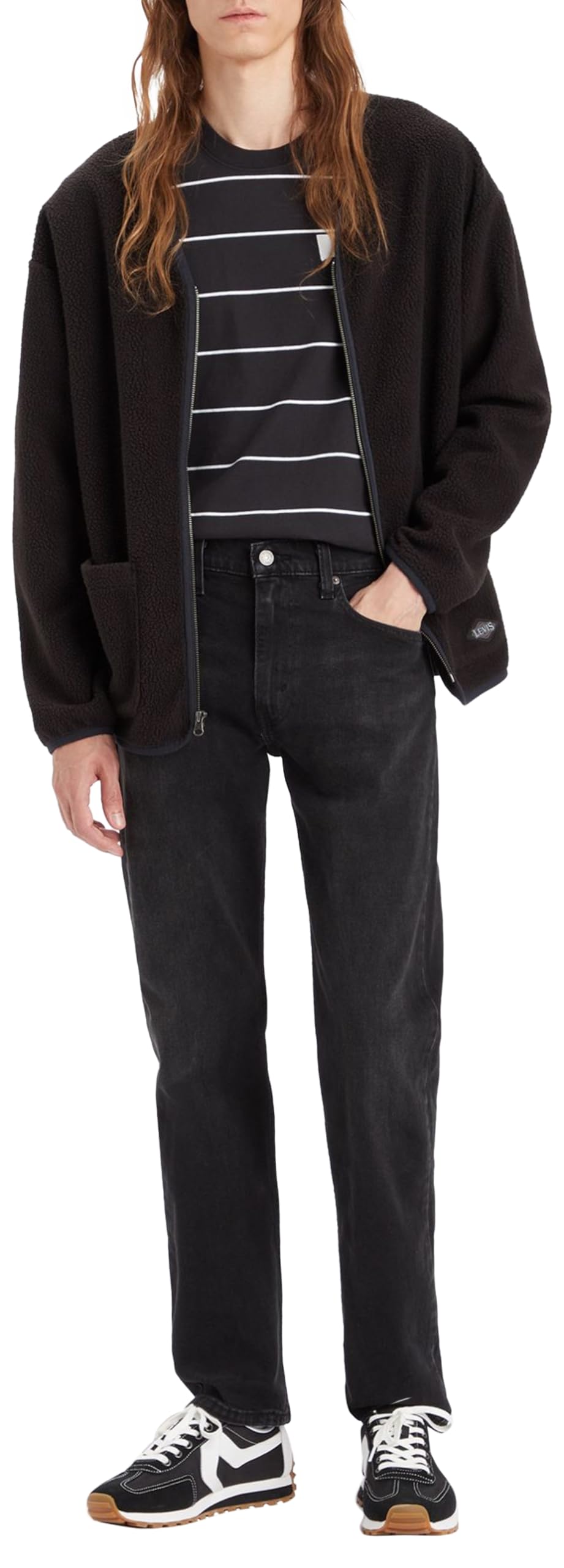 Levis Men's Black 502™ Jeans in Size 34 R, Sports Direct