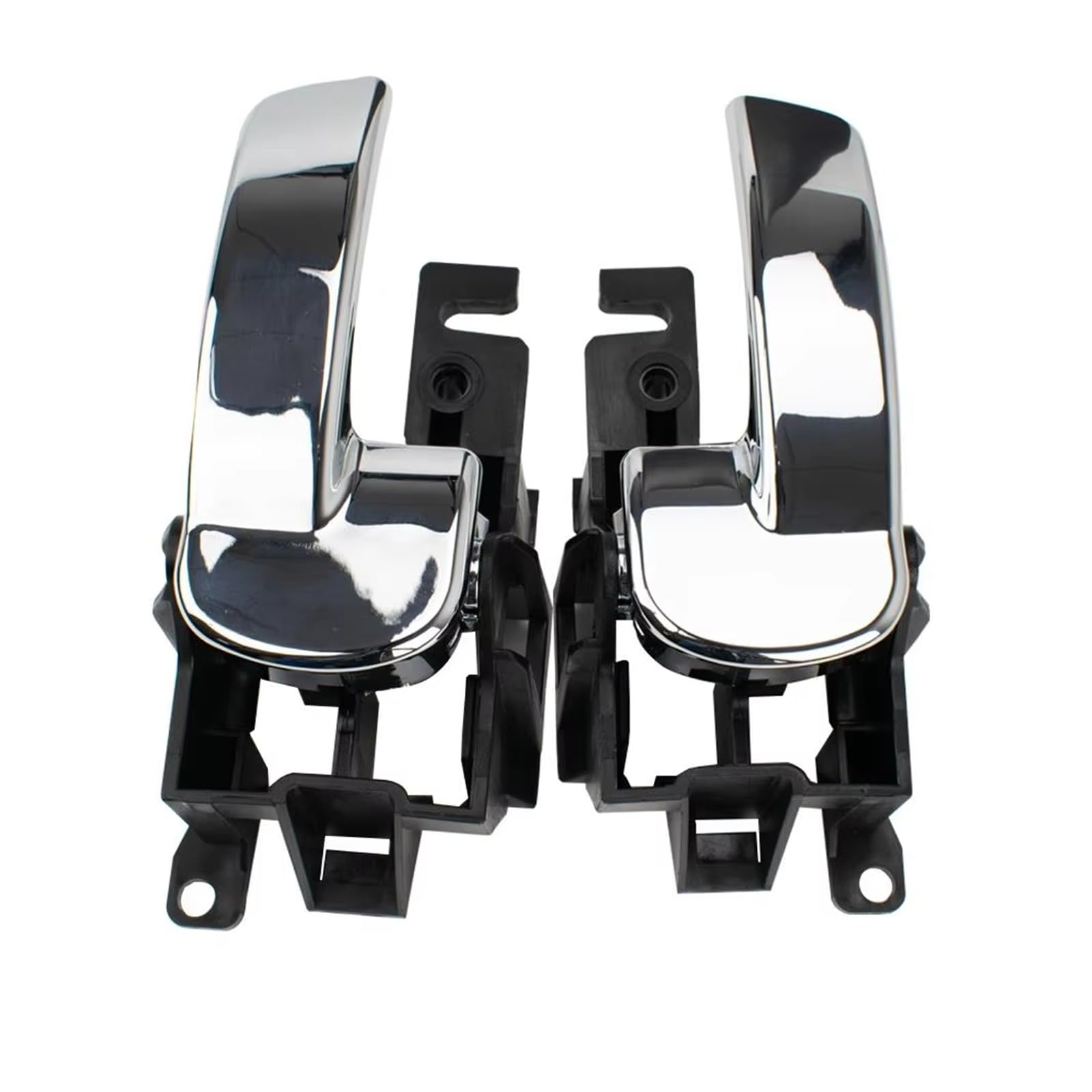 LinQianBhD for Nissan for Navara for D40 for Pathfinder for R51 2005-2015 806704X02B 806714X02B 1 Pair Car Inner Interior Door Handle Inner Car Door Handle