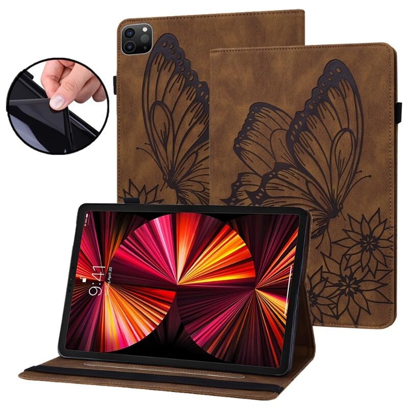 Protection iPad Pro 12.9 2018 3e génération verte cuir