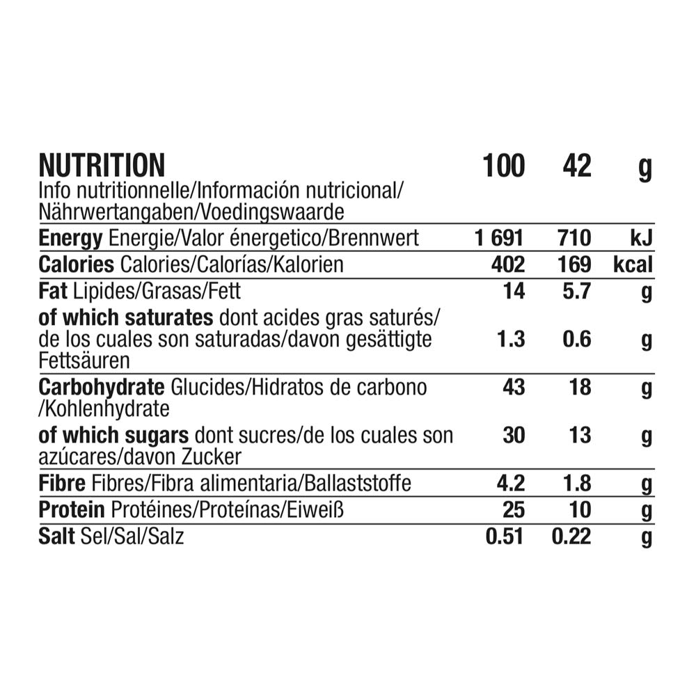 Mulebar – Barre proteine, vegan, 100% naturali, 24% proteine, gusto mandorla fragola, per una migliore recupero dopo lo sforzo