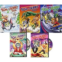 Tom And Jerry Tales 5 Volume Set Over 8 Hours of Fun - 5 DVD Set Collection Volume 1 / 3 / 4 / 5 / 6