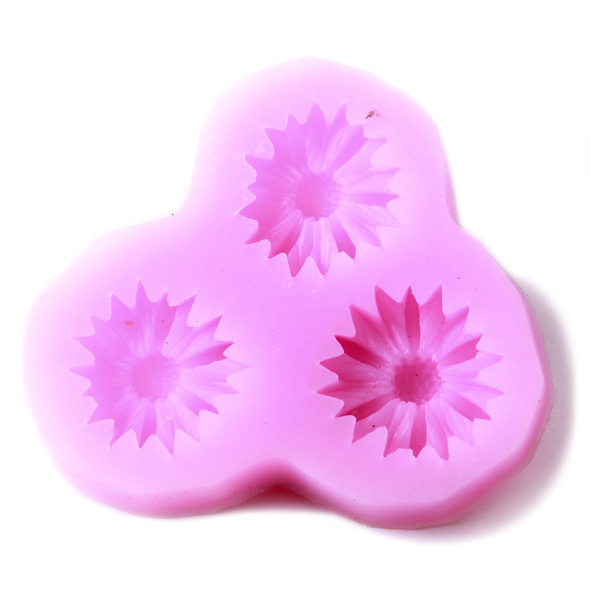 Daisy Fondant Icing 3 Cavity Silicone Mould