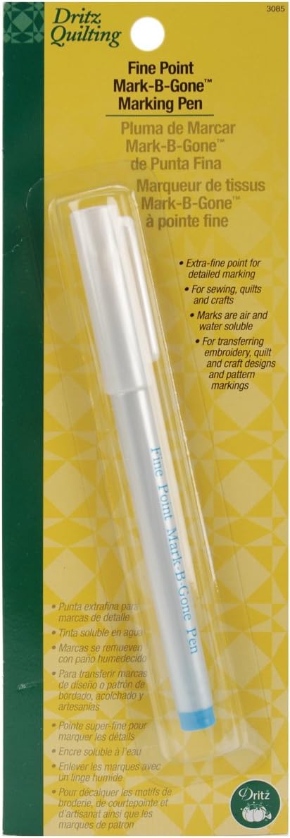 3085 Mark-B-Gone Pen, Fine Point, Blue