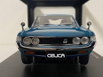 Amazon | オートアート 1/18 ミニカー セリカ 1600GT TA2 ブルー 青