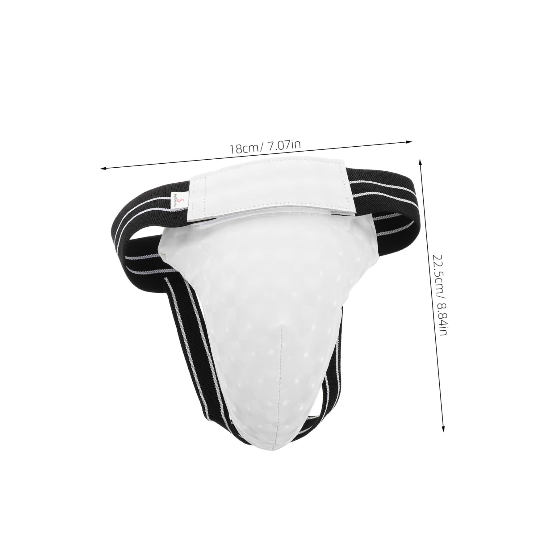 KICHOUSE Training Groin Protector Reusable Crotch Guard for Boys and Girls Comfortable Breathable Karate Groin Guard for Boys and Girls