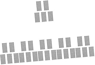 ULTECHNOVO 30 Sheets Scanner Marking Point reflective sticker 3d scanners 3d scanner for 3d printer 2 3d scanner Marking Point for 3D Scanner 3D Scanning Reference Point pop Reflective film