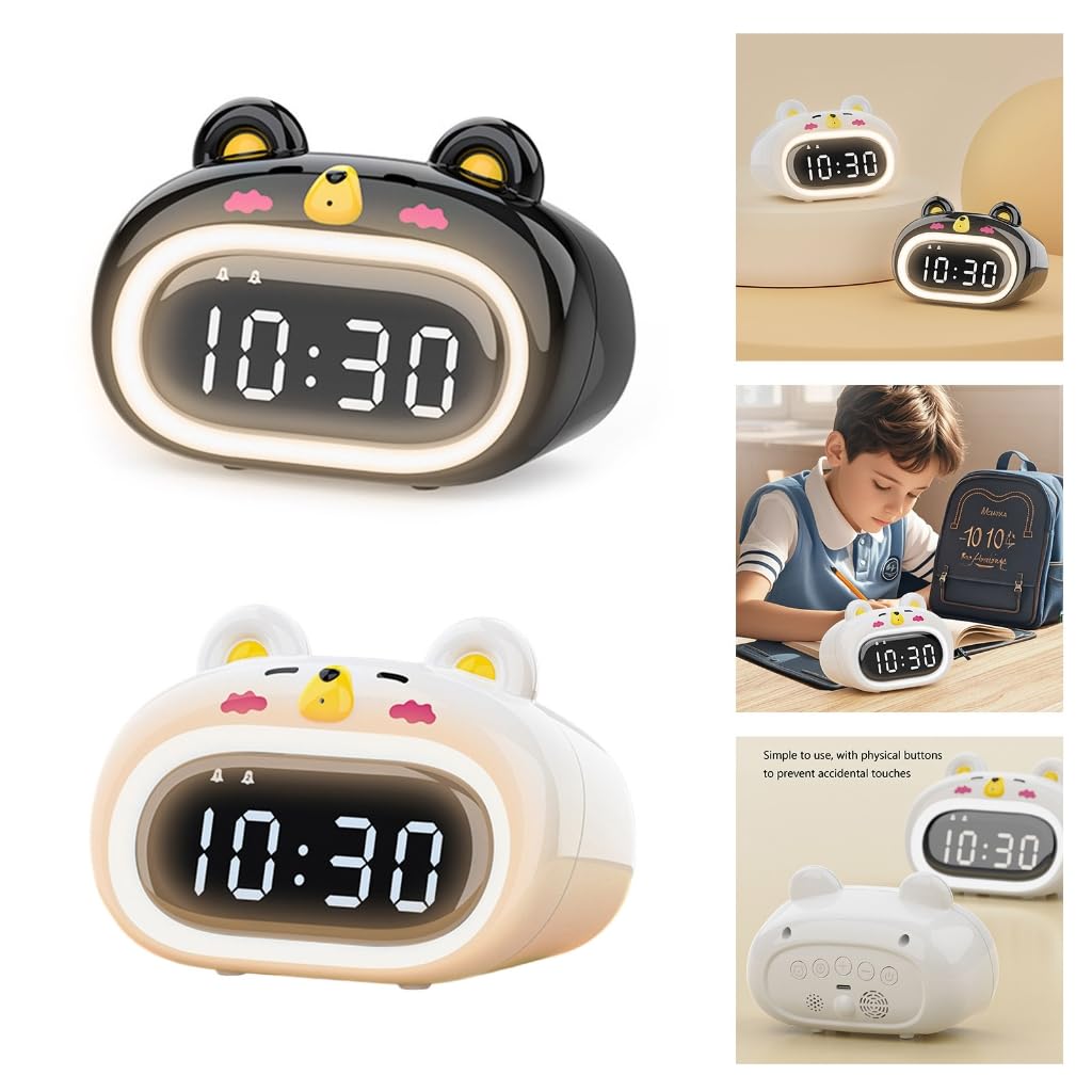 Lovely Bear - Reloj despertador visual para cocina, doble función, ABS, para cocinar, hornear, uso doméstico