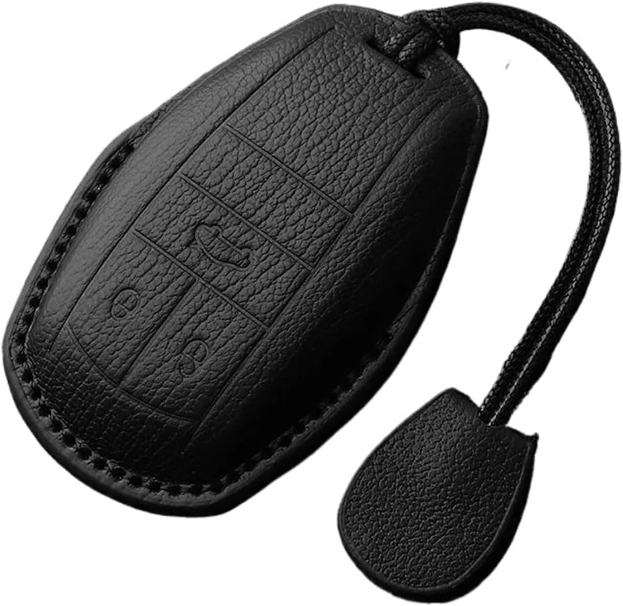 Shell Protection Bag Holder Suede Leather Car Remote Key Case Cover Compatible for Bentley Flying Spur Bentayga Mulsanne(Grey ring3)